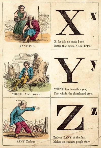 Alphabet illustré - English School